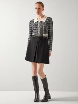 L.K.Bennett Halina Tailored Skirt, Black, Black