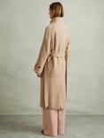 Reiss Petite Prim Wool Rich Coat, Neutral