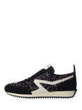 rag & bone Retro Boucle Tweed Sequin Fashion Trainers, Black