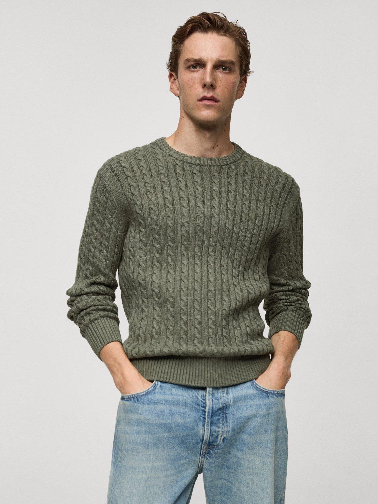 Mango Mars Cable Knit Jumper