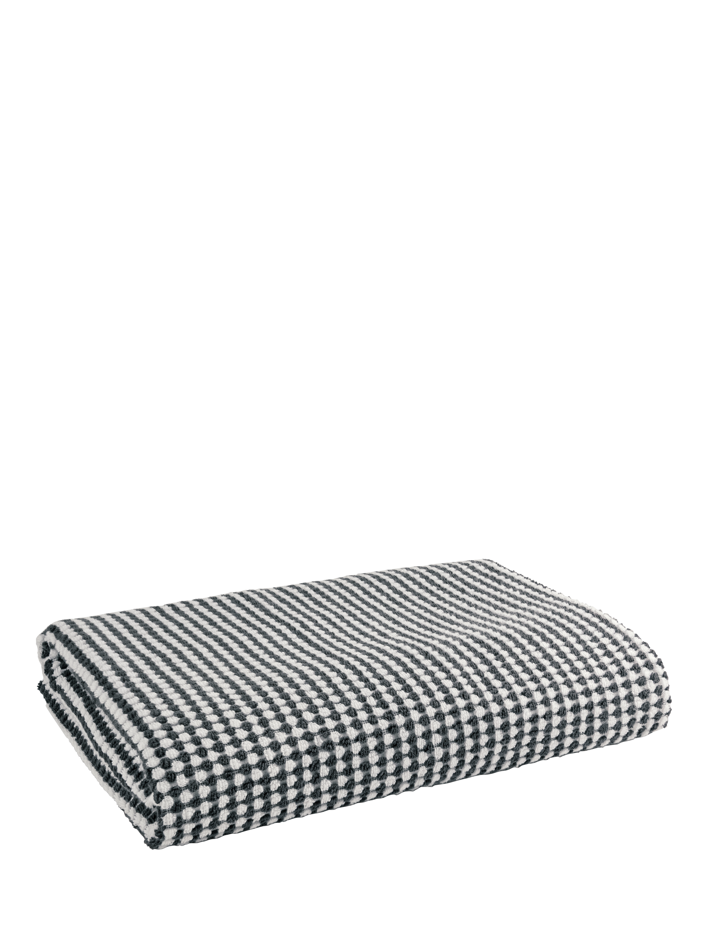 Christy Newlyn Popcorn Towels Graphite