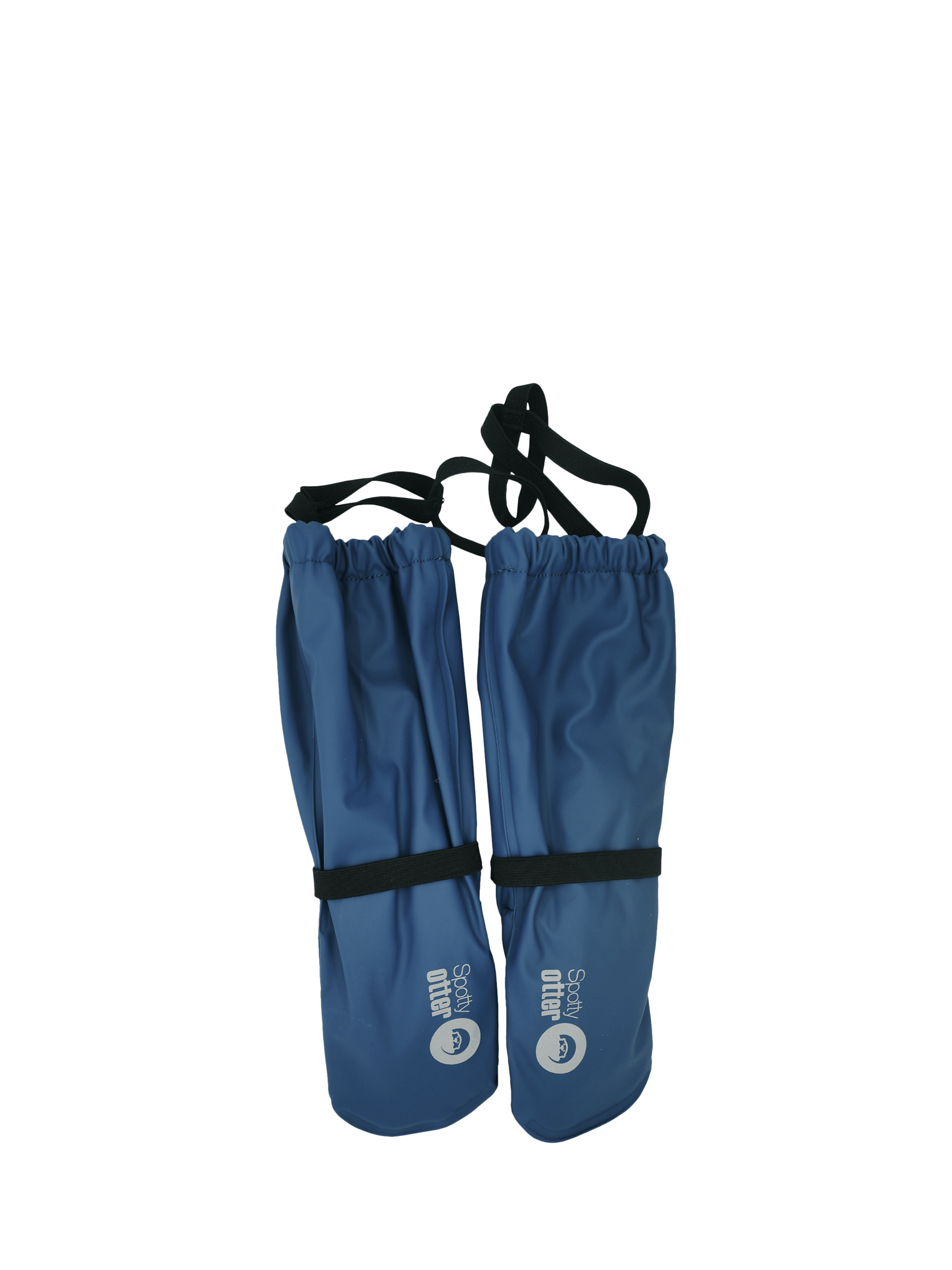 Product image 3 of 4, which shows Spotty Otter Kids' Forest Ranger Waterproof Mittens, Navy, 1-2 years