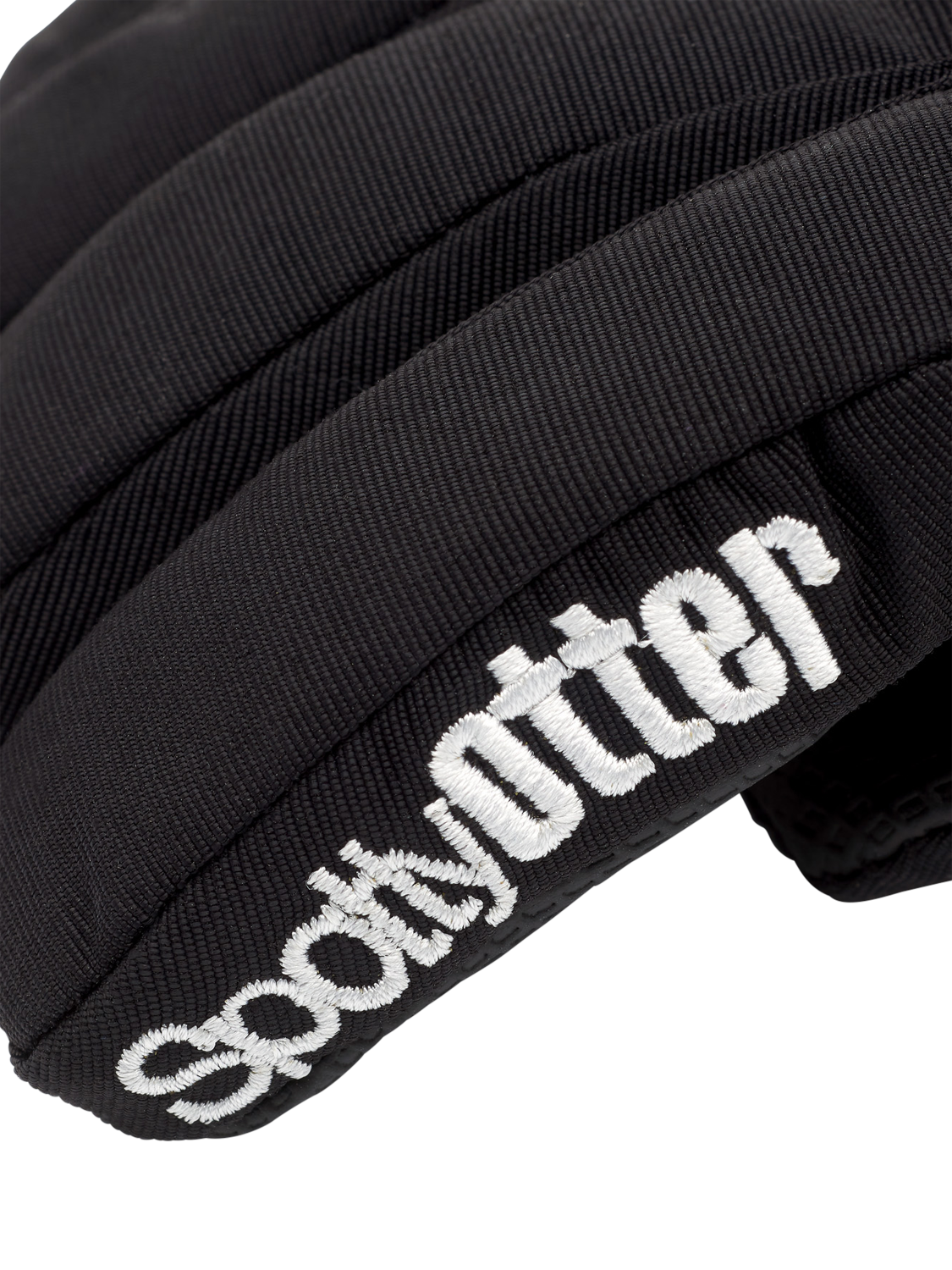 Product image 3 of 5, which shows Spotty Otter Kids' Patrol Winter Gloves, Black, 7-8 years