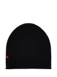 Chinti & Parker Wool Cashmere Beanie, Black/Navy