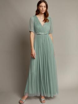Monsoon Ellie Maxi Dress, Sage