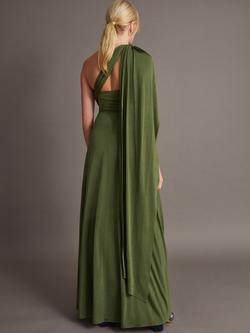 Monsoon Thea Multiway Dress, Olive - view 2, Olive