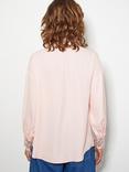 Monsoon Ann Pussybow Blouse, Pink