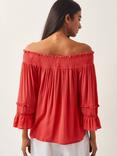 Monsoon Ava Smock Top, Pink