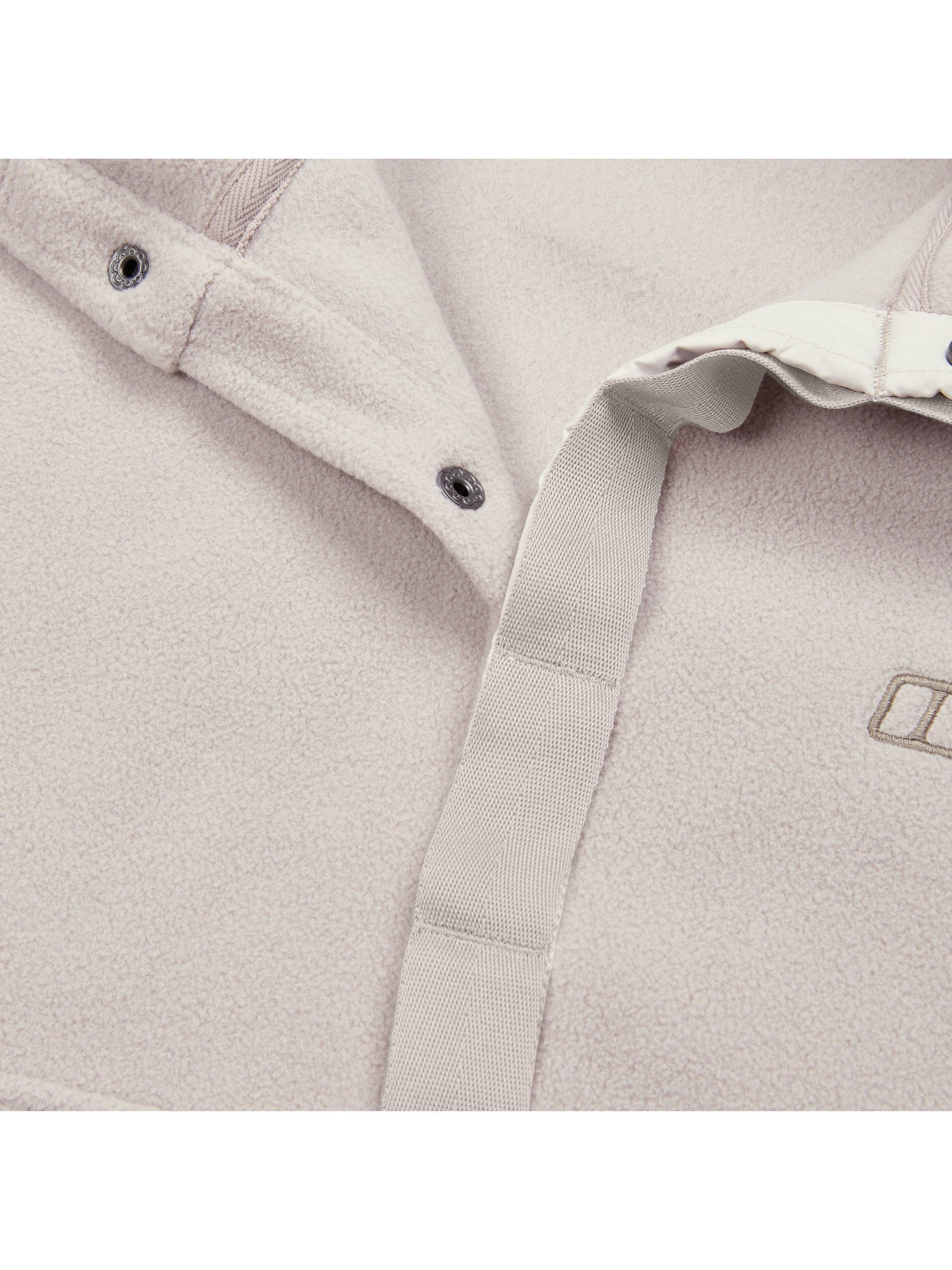 Product image 5 of 6, which shows Berghaus Felltop Snap Fleece Sweatshirt, Taupe, S