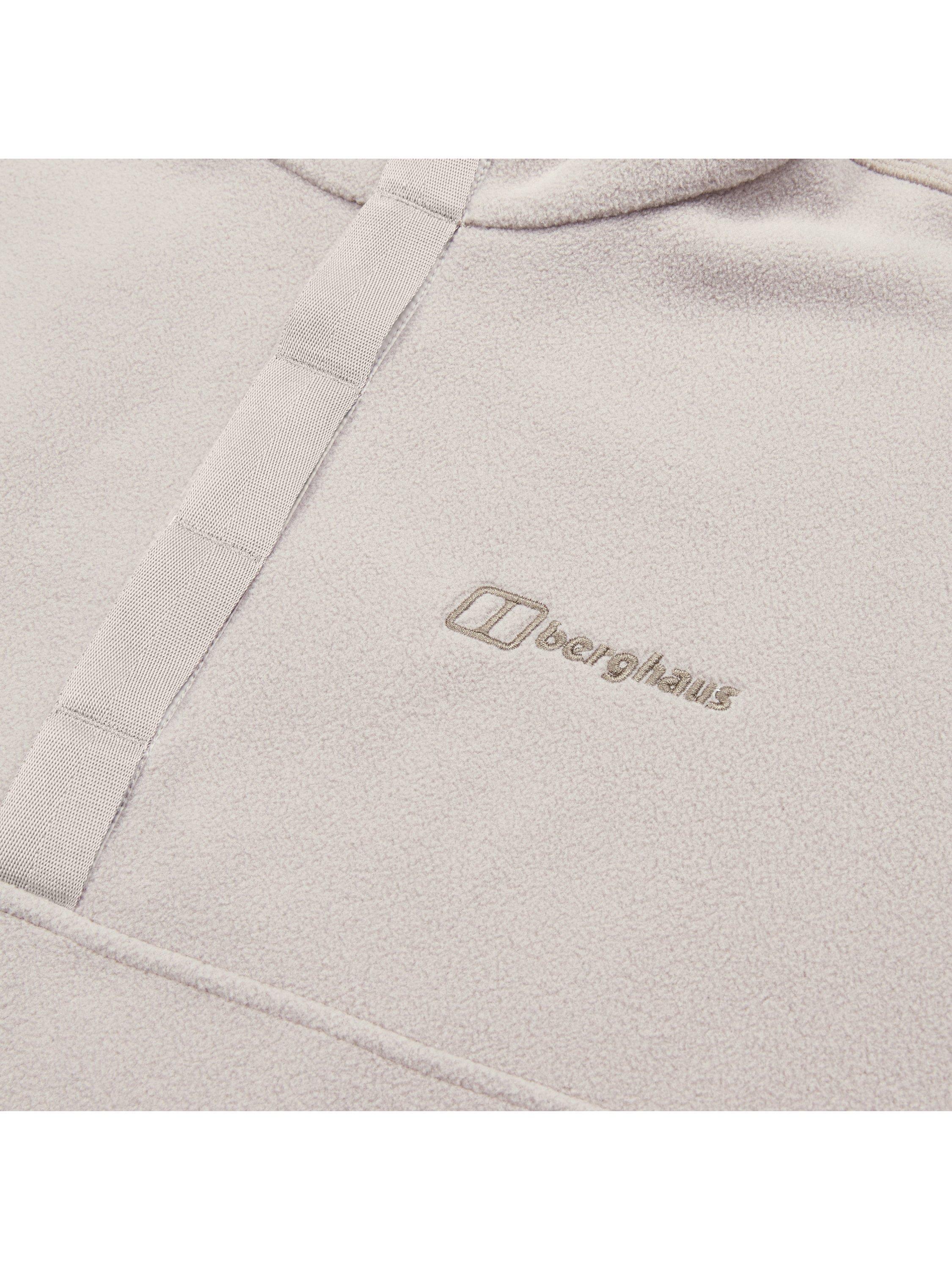 Product image 6 of 6, which shows Berghaus Felltop Snap Fleece Sweatshirt, Taupe, S