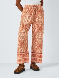 AND/OR Abalone Tile Trousers, Orange, Orange