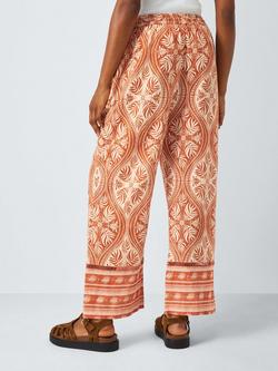 AND/OR Abalone Tile Trousers, Orange - view 2, Orange