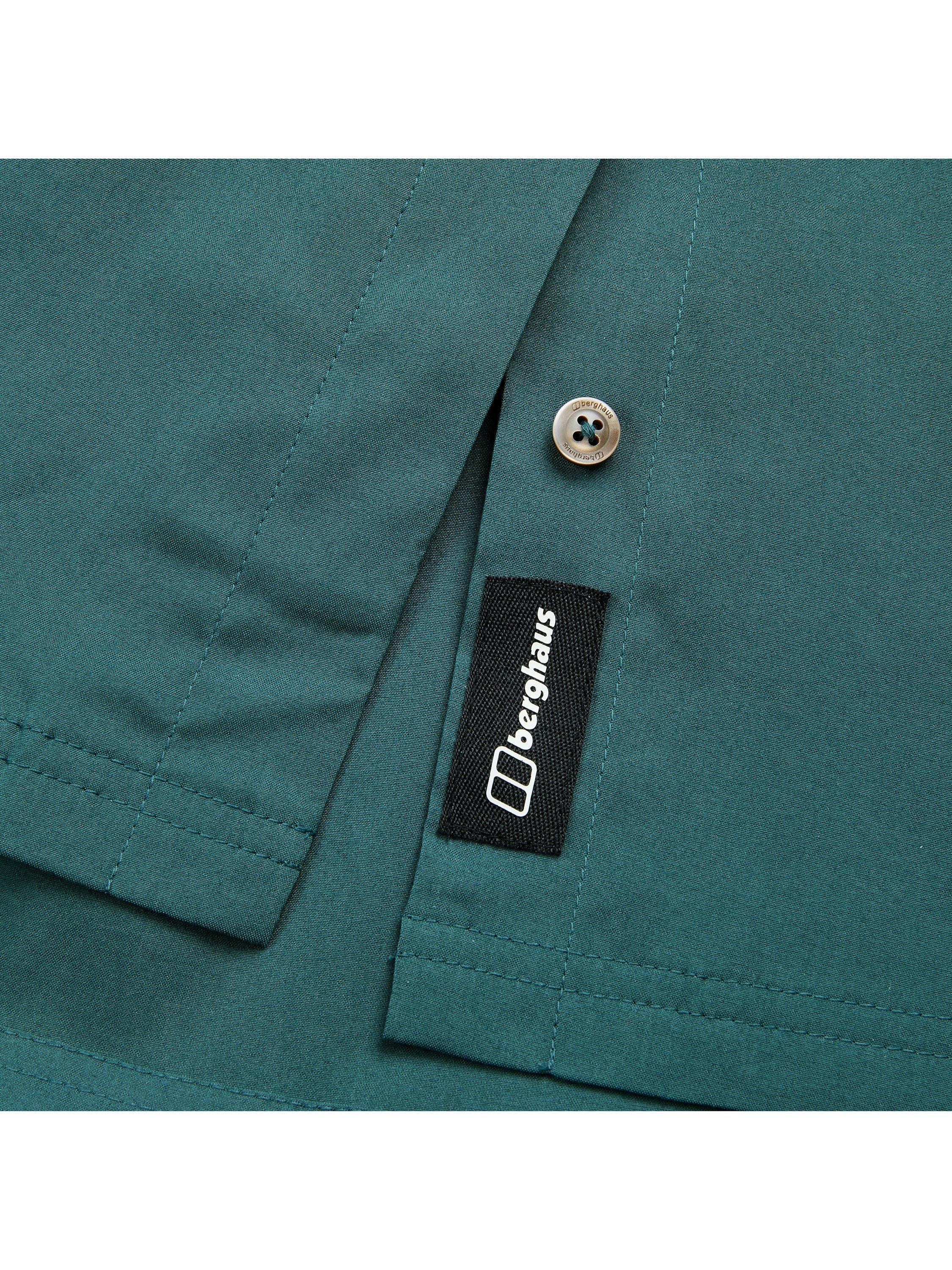 Product image 8 of 9, which shows Berghaus Explorer Short Sleeve Overshirt, Peak, 8