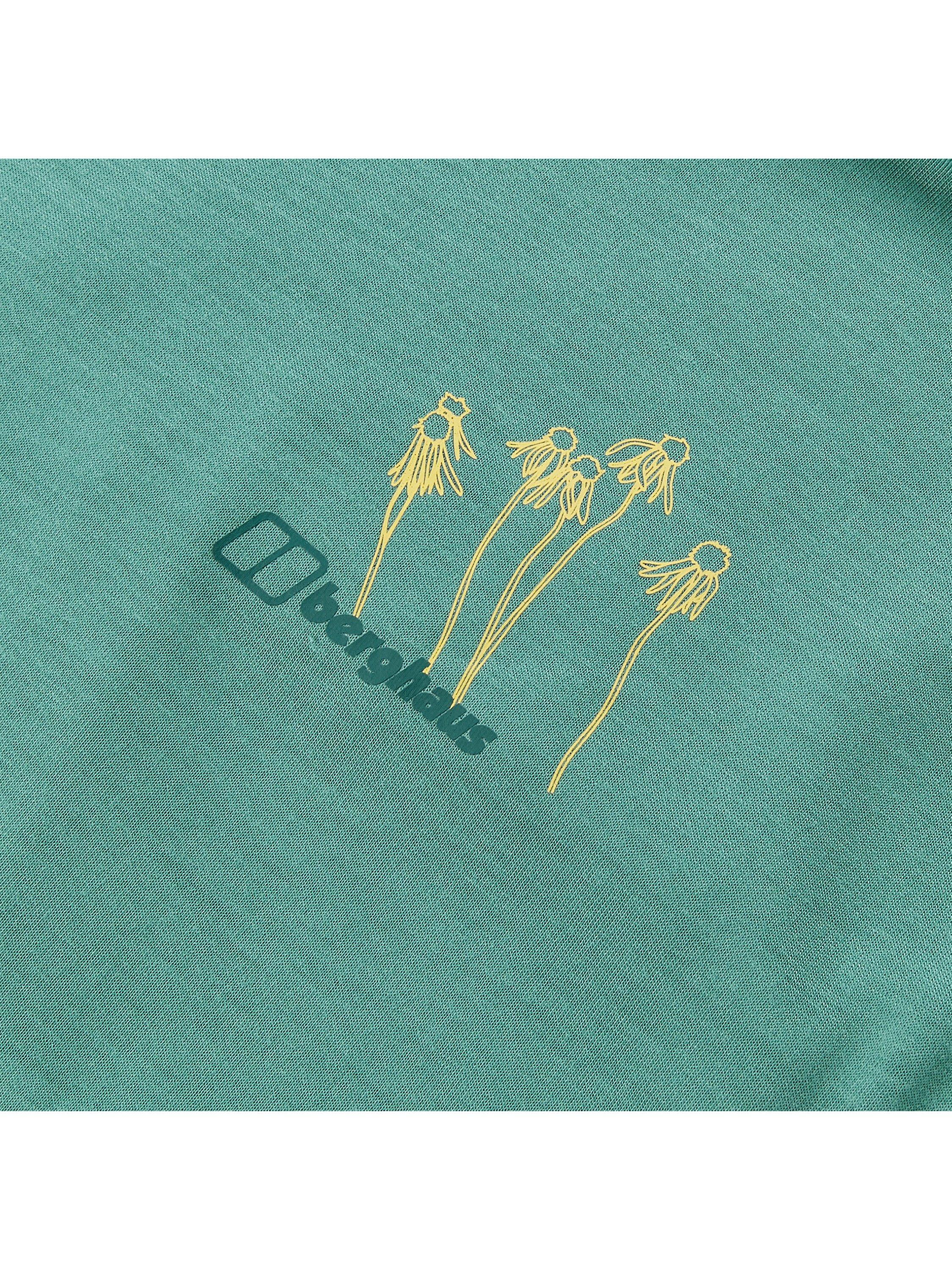 Product image 5 of 7, which shows Berghaus Coneflower Short Sleeve T-Shirt, Light Terrain, 8