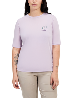 Berghaus Coneflower Short Sleeve T-Shirt, Cloud - view 2, Cloud