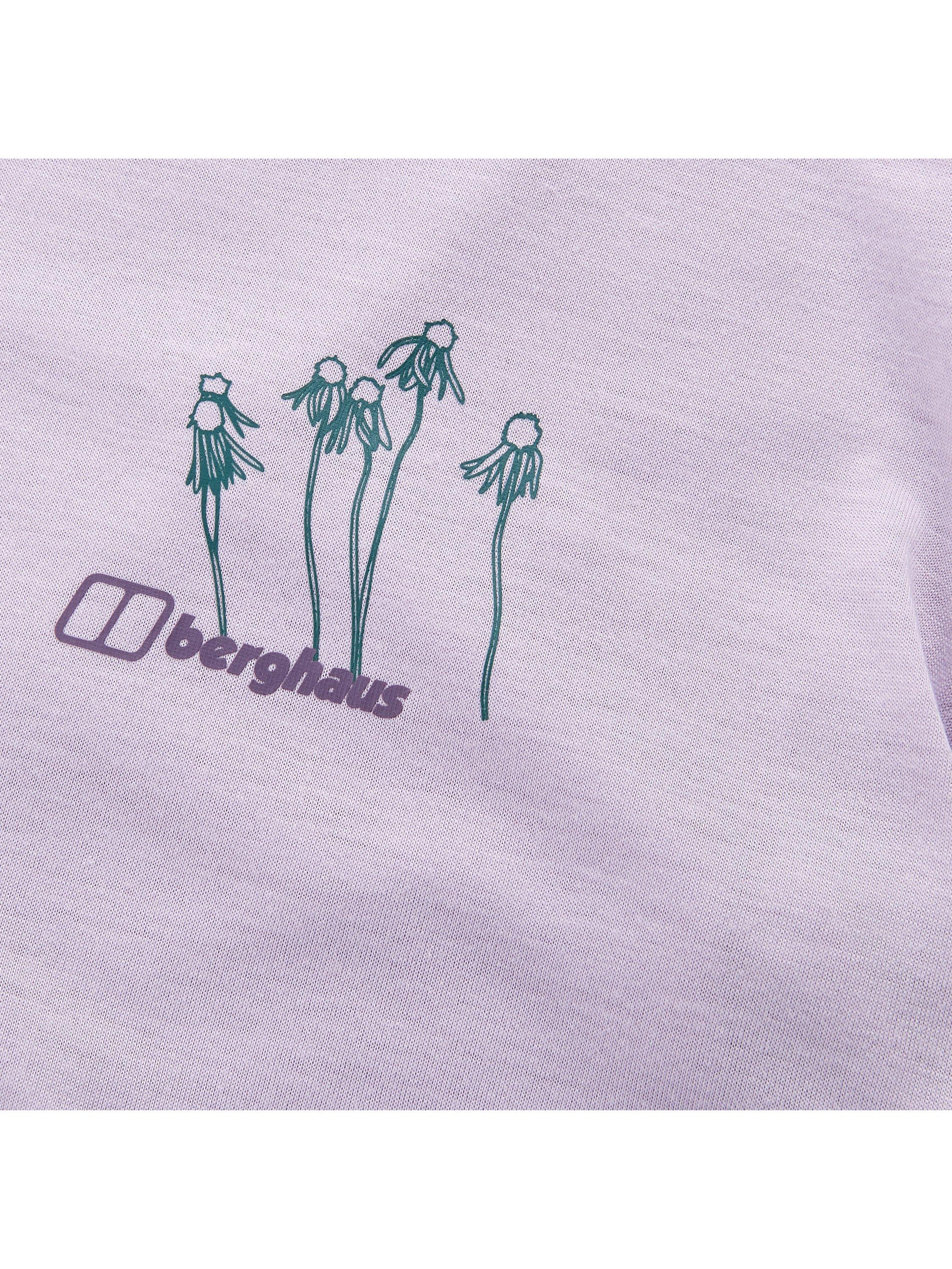Product image 5 of 6, which shows Berghaus Coneflower Short Sleeve T-Shirt, Cloud, 8
