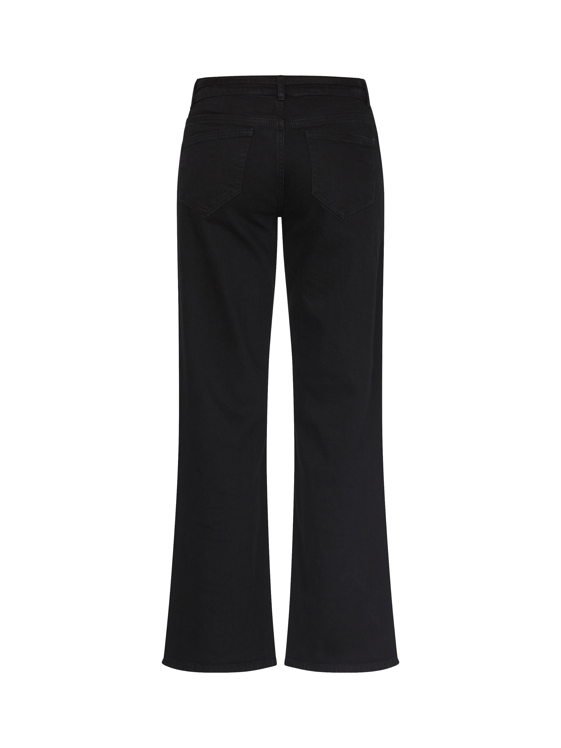 Product image 5 of 5, which shows Sisters Point Onea Belted Jeans, Black, XS