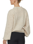 Sisters Point Lui Ribbed Jumper, Sand Melange