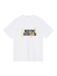 WOOD WOOD Bobby Stone Age Tee, 0001 White
