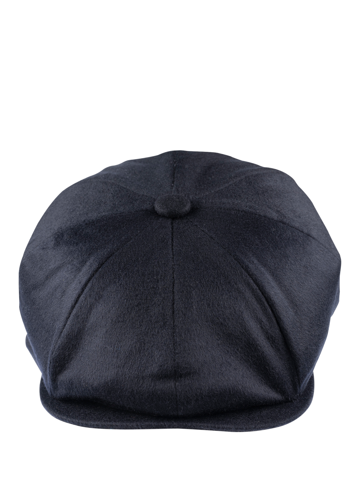 Product image 3 of 5, which shows Christys' Cashmere Blend 8-Piece Baker Boy Cap, Navy, S
