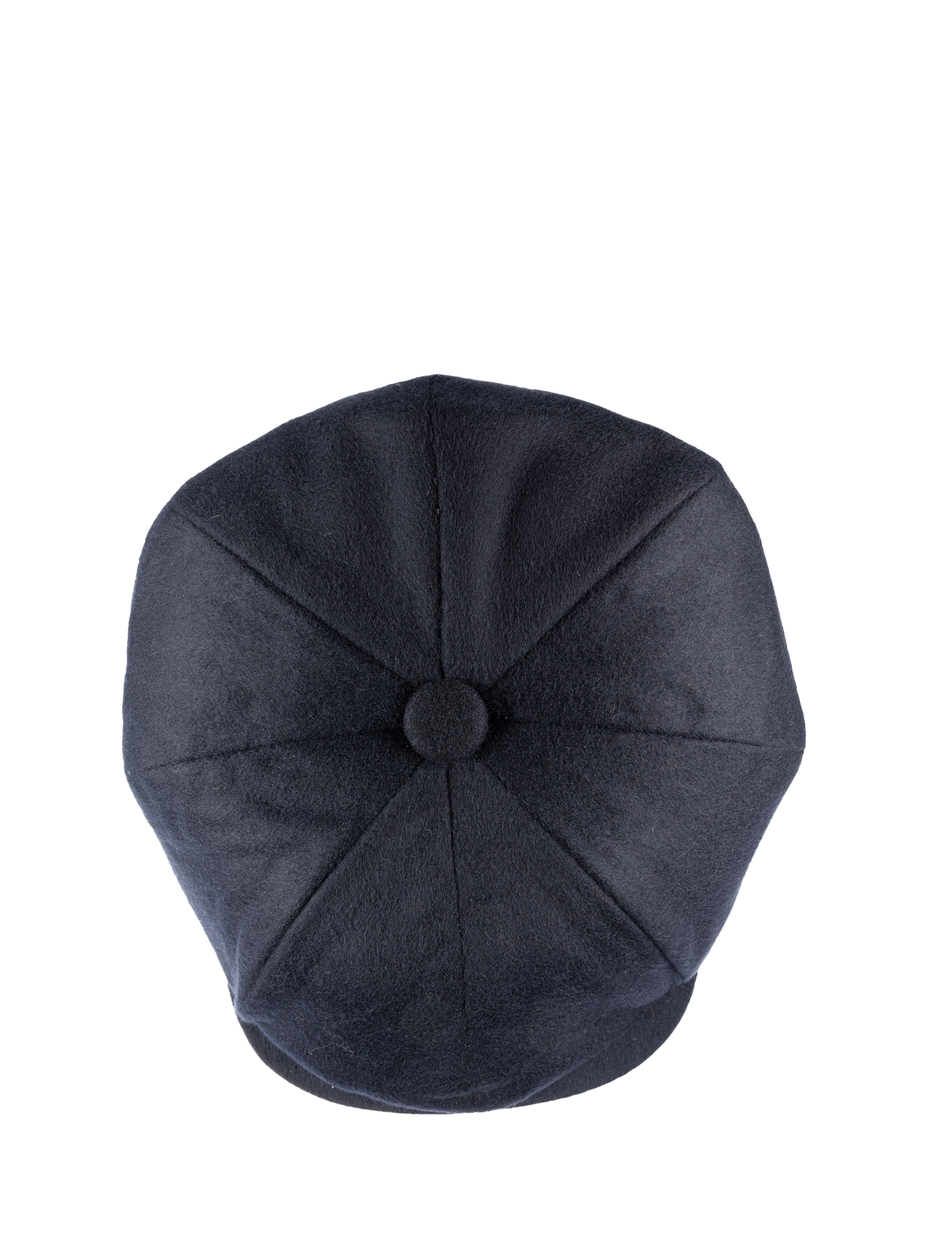 Product image 4 of 5, which shows Christys' Cashmere Blend 8-Piece Baker Boy Cap, Navy, S