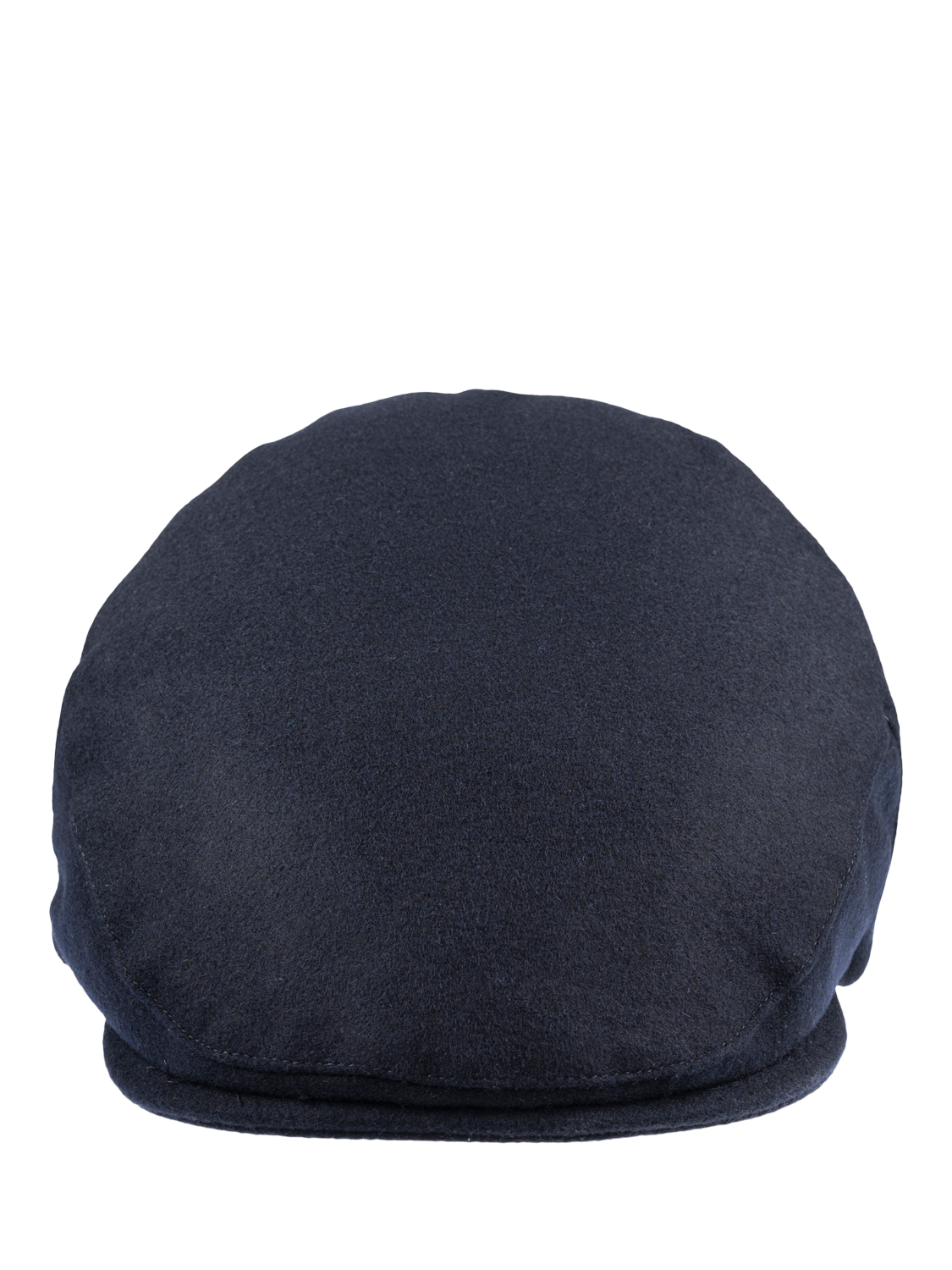 Product image 3 of 5, which shows Christys' Balmoral Melton Wool Flat Cap, Navy, S