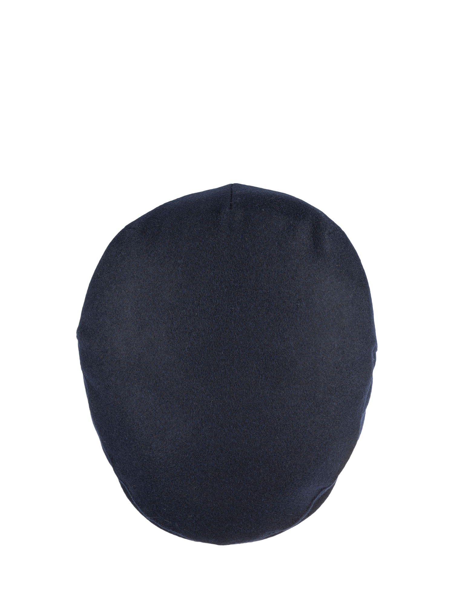 Product image 4 of 5, which shows Christys' Balmoral Melton Wool Flat Cap, Navy, S