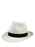 Christys' Bexley Essential Panama Hat, Bleached