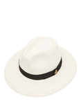 Christys' Classic Down Brim Panama Hat, Bleached