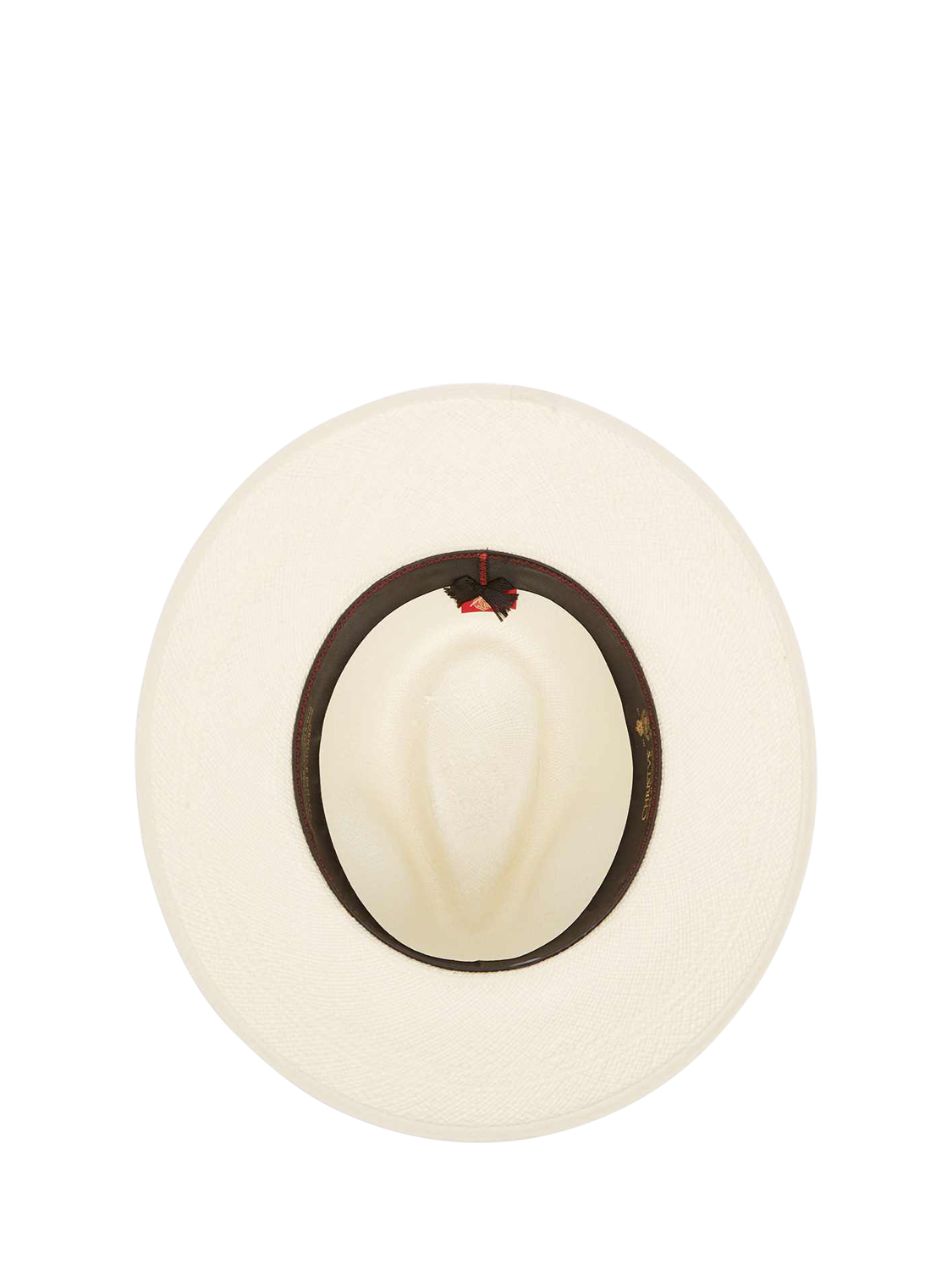 Product image 5 of 8, which shows Christys' Classic Down Brim Panama Hat, Bleached, 55cm