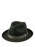 Christys' Keble Wool Felt Trilby Hat, Moss