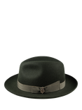 Christys' Keble Wool Felt Trilby Hat, Moss