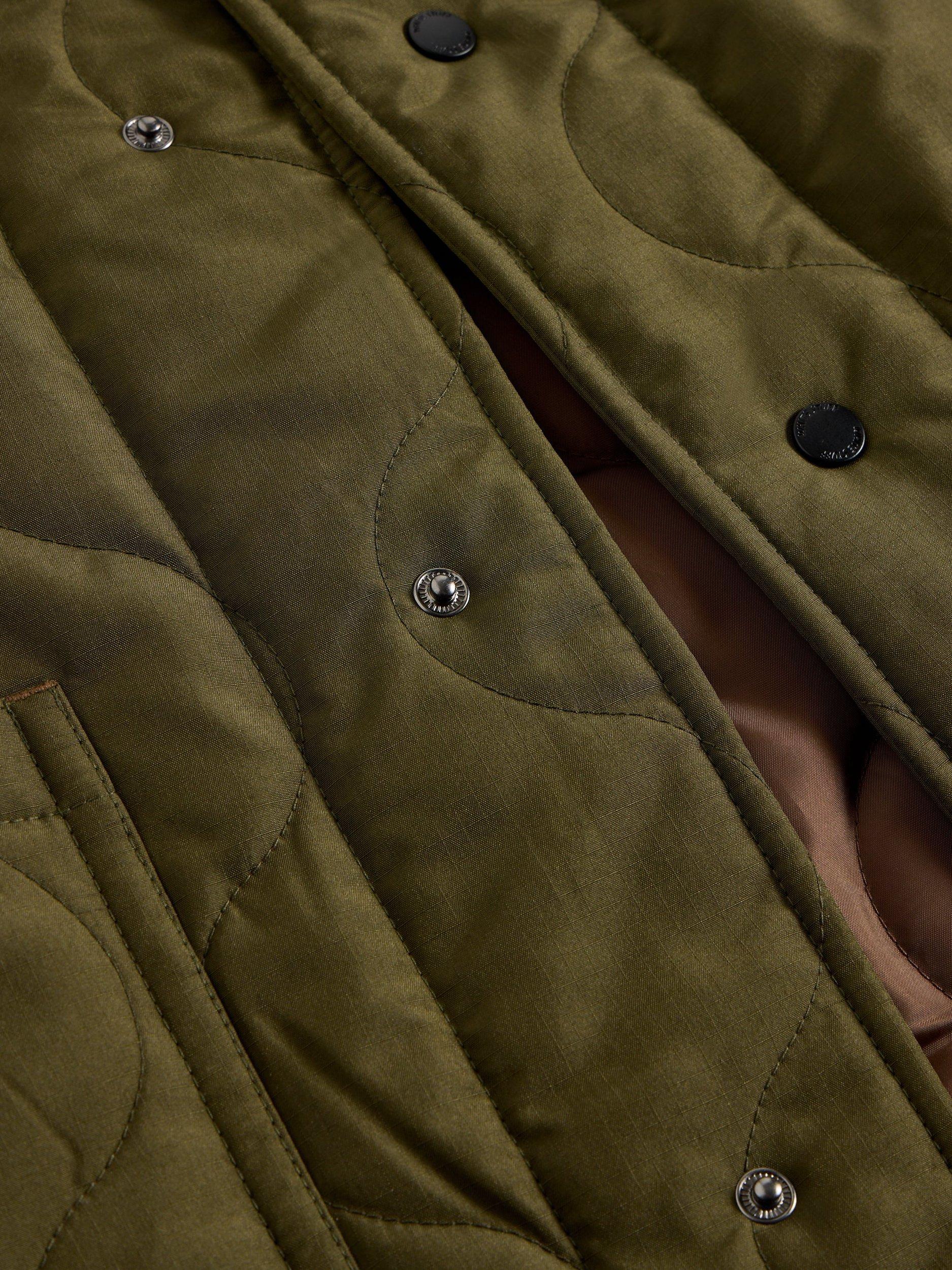 Product image 6 of 6, which shows White Stuff Tenby Gilet, Khaki Green, S
