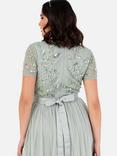 Maya Deluxe Floral Embellished Maxi Dress