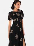 Maya Deluxe Beaded Floral Maxi Dress