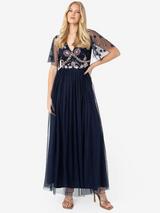 Phase Eight Selene Ombre Maxi Dress, Purple