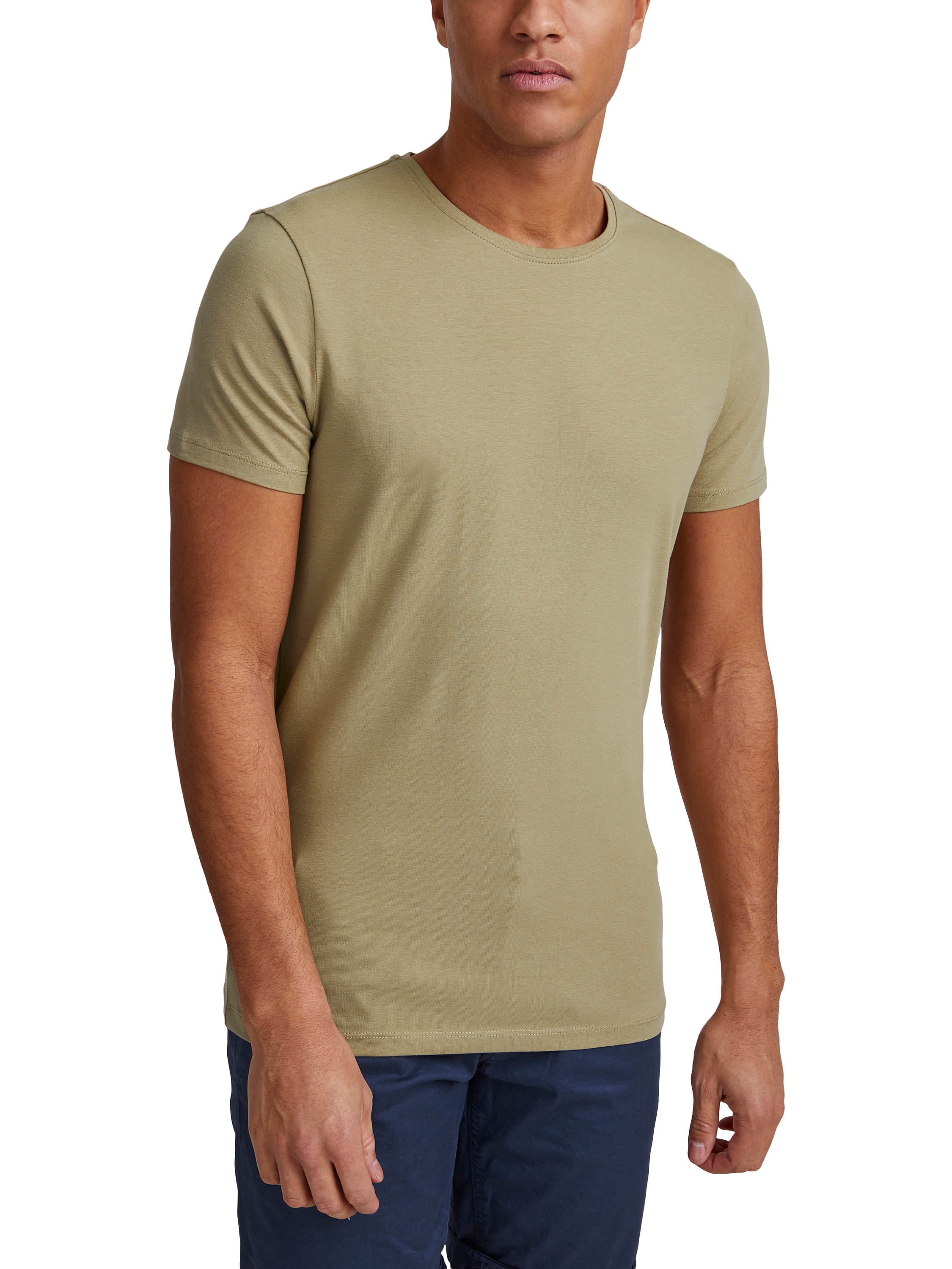 Casual Friday David Slim Fit T-Shirt, Silver Mink