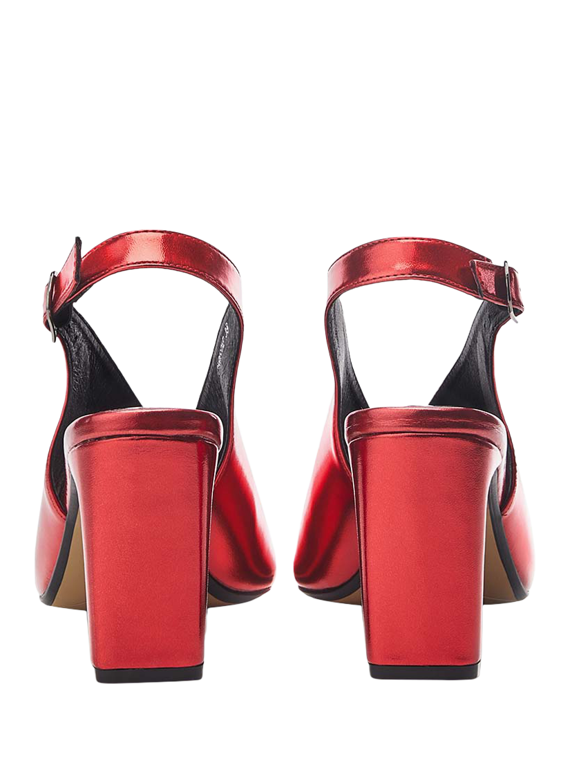 Moda in Pelle Christiie Slingback Court Shoes Red