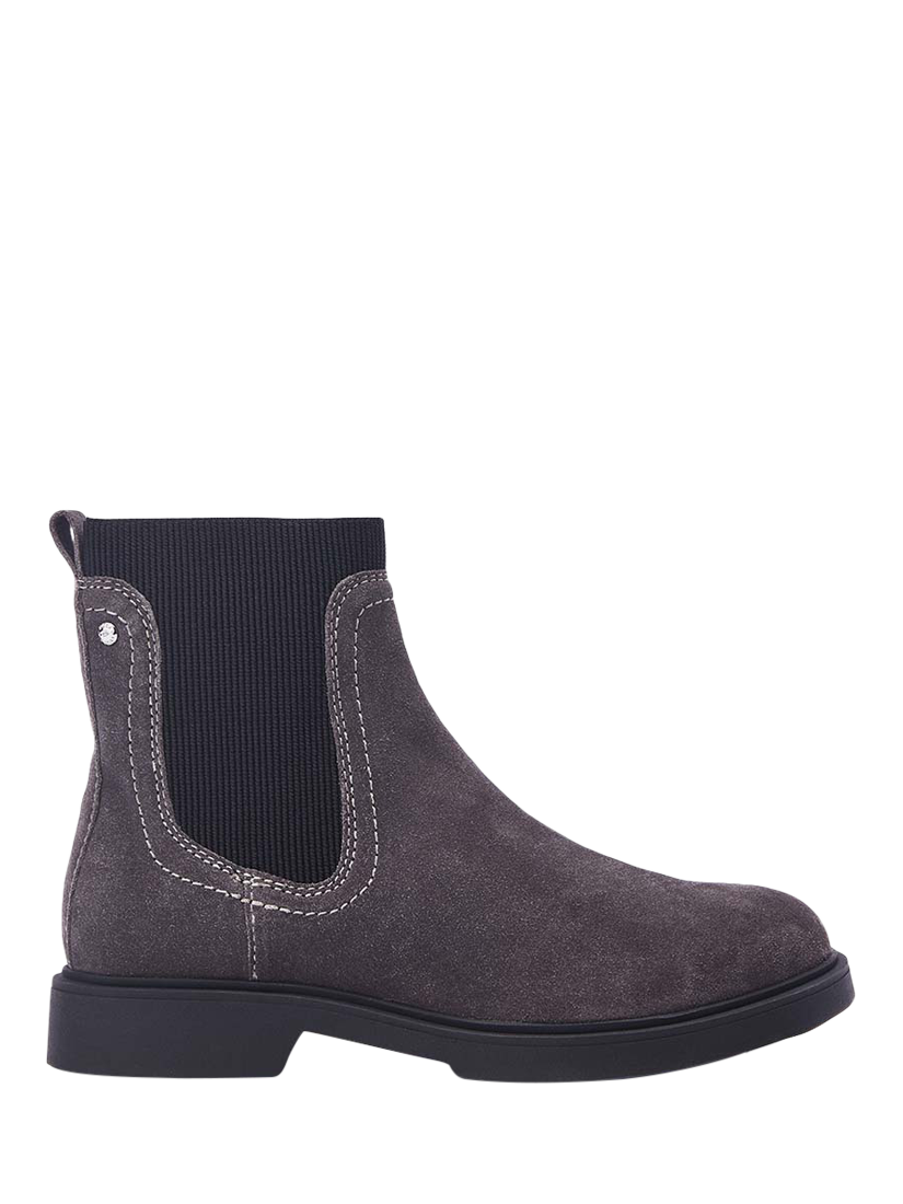 Product image 1 of 4, which shows Moda in Pelle Olexi Suede Chelsea Boots, Dark Grey, 3