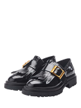 Moda in Pelle Shoon Arden Patent Loafers, Black