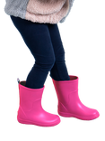 totes Kids' Cirrus® Charley Rain Boots, Rose Bloom