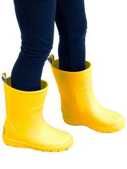 totes Kids' Cirrus® Charley Rain Boots - view 2, School Bus