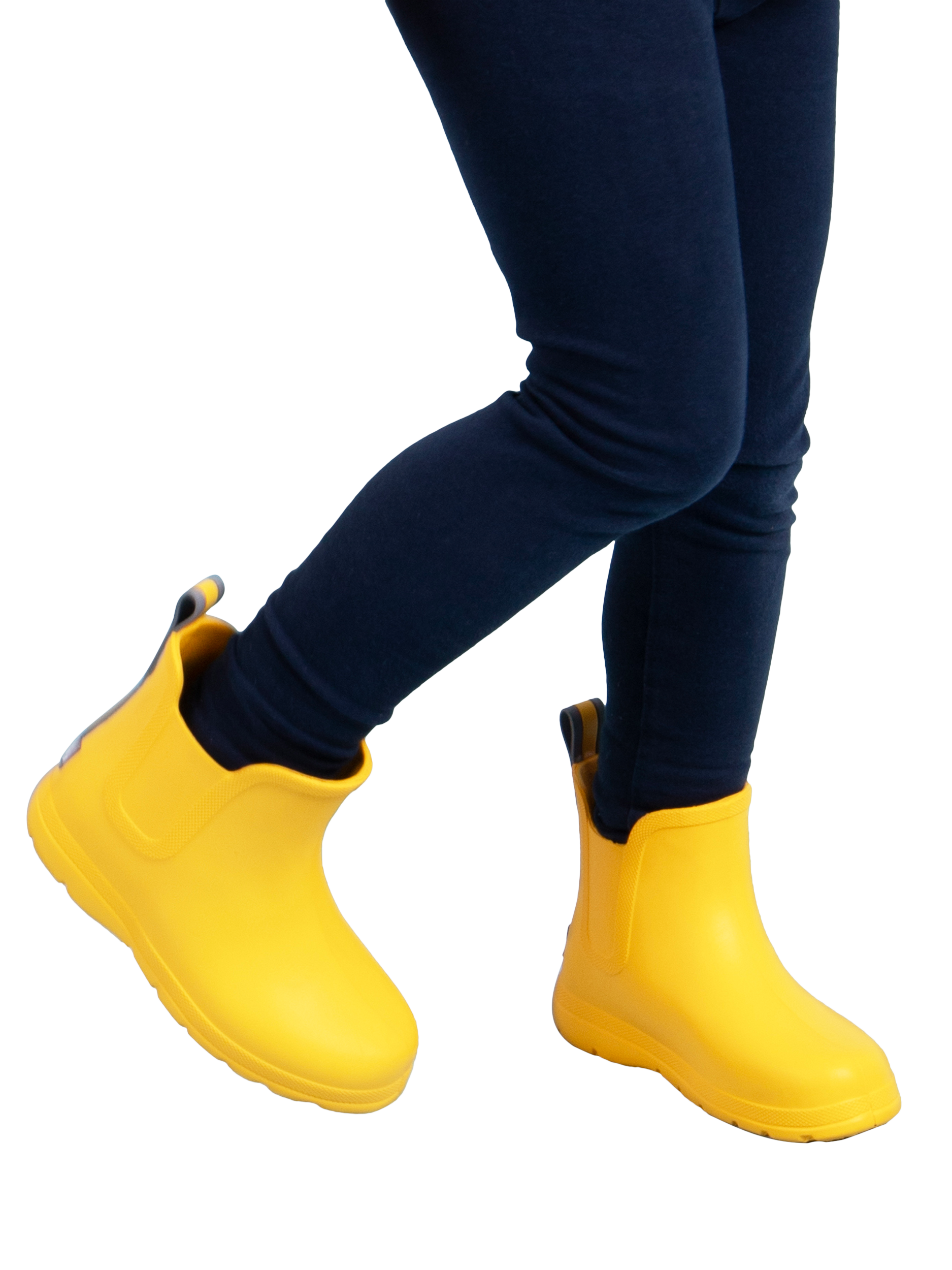 Product image 2 of 6, which shows totes Kids' Cirrus® Chelsea Rain Boots, School Bus, 5 Jnr