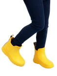 totes Kids' Cirrus® Chelsea Rain Boots, School Bus