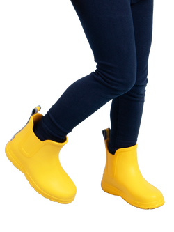 totes Kids' Cirrus® Chelsea Rain Boots, School Bus - view 2, School Bus