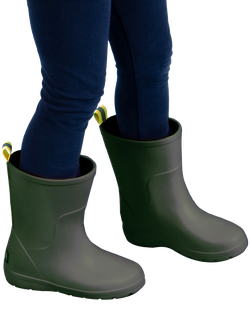totes Kids' Cirrus® Charley Rain Boots - view 2, Khaki