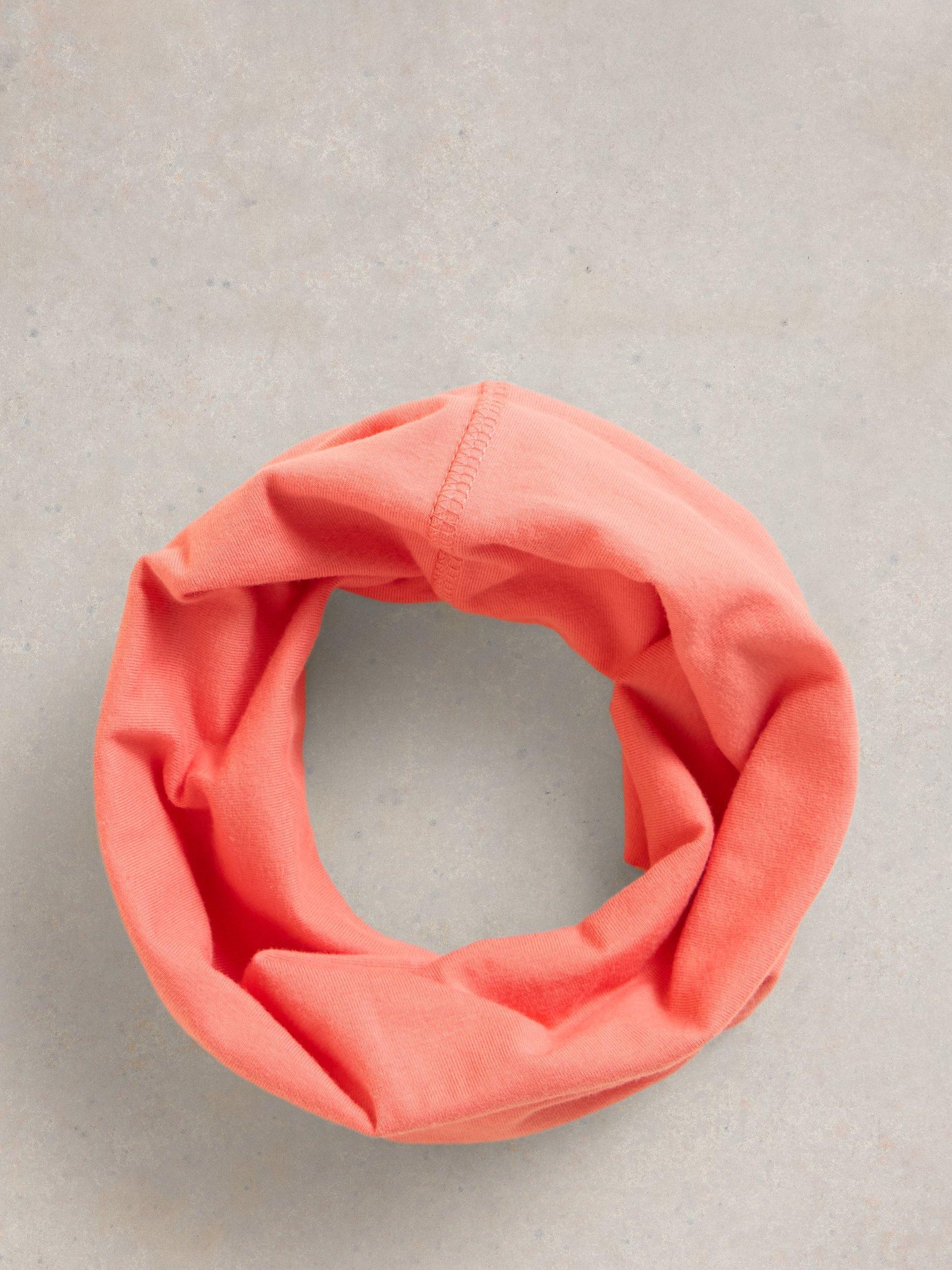Product image 1 of 4, which shows White Stuff Organic Cotton Rich Versatile Roll, Mid Coral