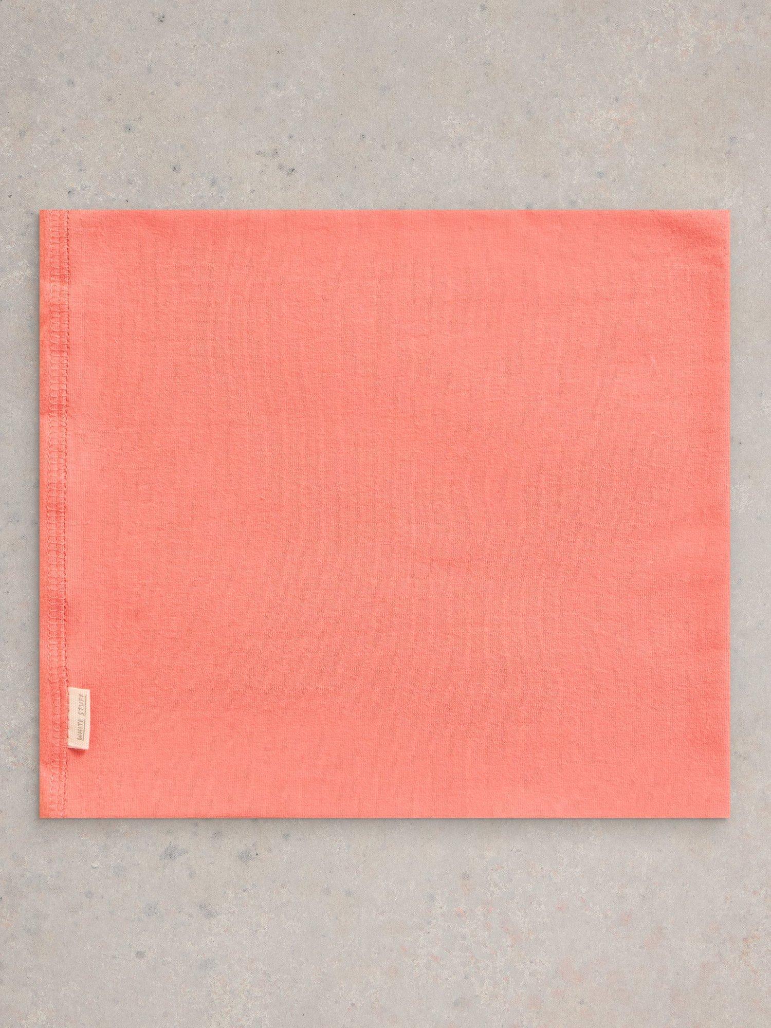 Product image 2 of 4, which shows White Stuff Organic Cotton Rich Versatile Roll, Mid Coral