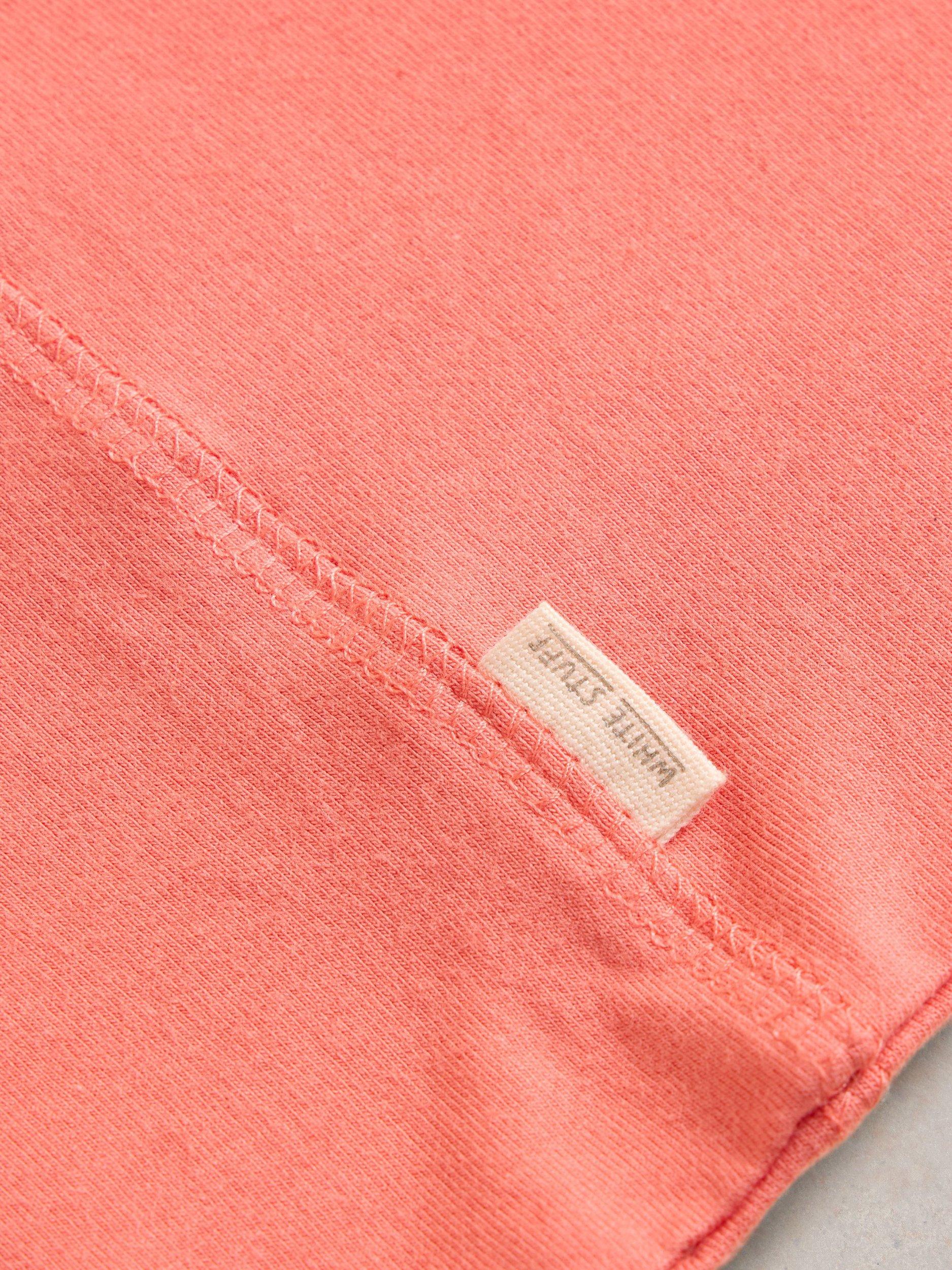 Product image 3 of 4, which shows White Stuff Organic Cotton Rich Versatile Roll, Mid Coral