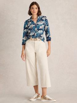 White Stuff Annie Shirt, Blue/Multi, Blue/Multi